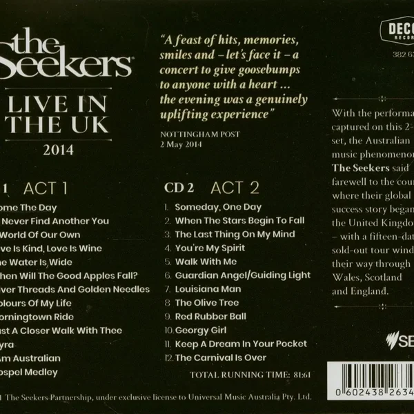 The Seekers (Live in the UK)
