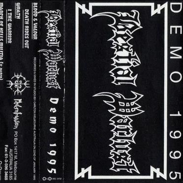 Demo 1995 by Bestial Warlust - album cover
