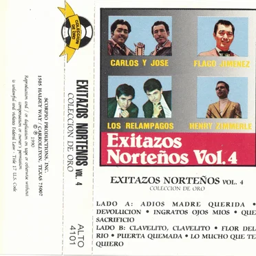 Exitazos norteños Vol. 4 by Various Artists - album cover