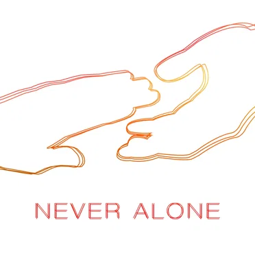 Never Alone by ko0x - album cover