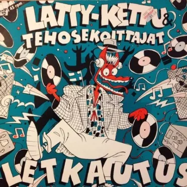 Letkautus by Lätty-Kettu & Tehosekoittajat - album cover