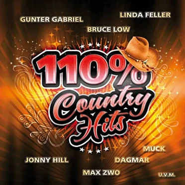 110% Country Hits by Various Artists - album cover