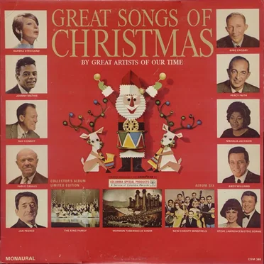 The Great Songs of Christmas, Album Six by Various Artists - album cover