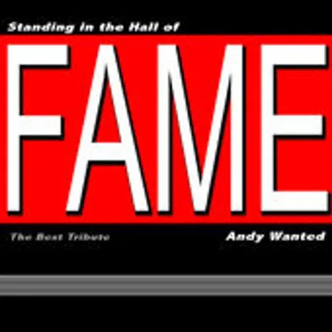 Standing in the Hall of Fame (The Best Tribute) by Andy Wanted - album cover