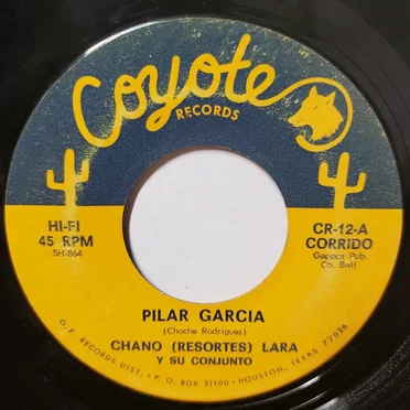 Pilar García / Cruz bendita by Chano Lara y su Conjunto - album cover