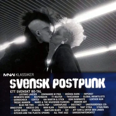 Svensk postpunk by Various Artists - album cover