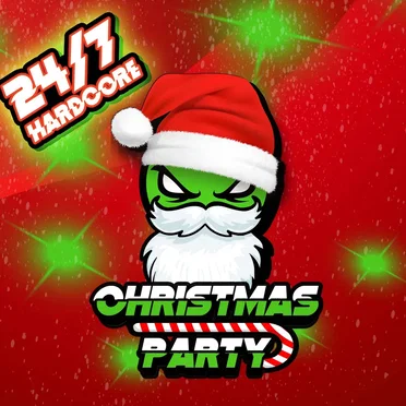24/7 - The Hardcore Christmas Party by Various Artists - album cover