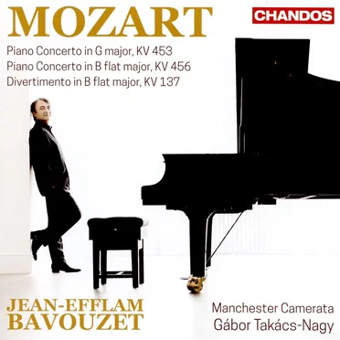 Piano Concerto in G major, KV 453 / Piano Concerto in B-flat major, KV 456 / Divertimento in B-flat major, KV 137