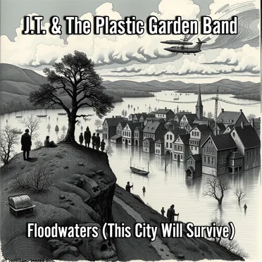 Floodwaters (This City Will Survive) by J.T. & The Plastic Garden Band - album cover
