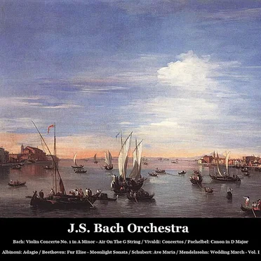 Bach: Violin Concerto No. 1 in A Minor - Air On The G String / Vivaldi: Concertos / Pachelbel: Canon in D Major / Albinoni: Adagio by J.S. Bach Orchestra - album cover