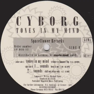 Tones in My Mind by Cyborg - album cover