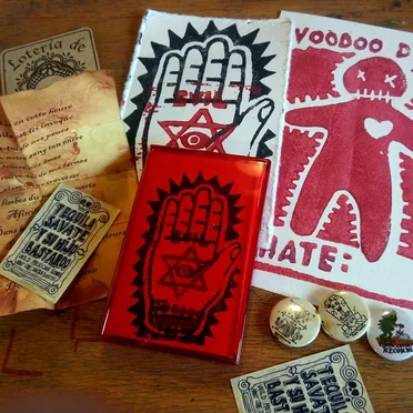 The Voodoo Tapes by Tequila Savate y su Hijo Bastardo - album cover