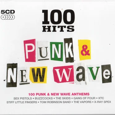 100 Hits: Punk & New Wave by Various Artists - album cover