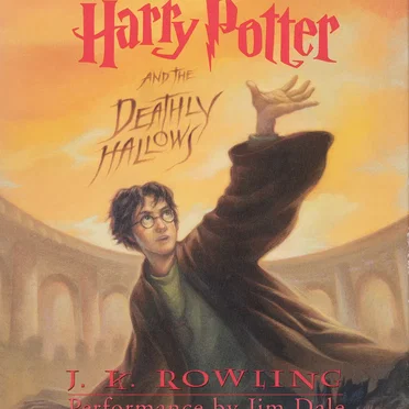 Harry Potter and the Deathly Hallows by J. K. Rowling - album cover