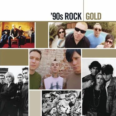 90's Rock Gold by Various Artists - album cover