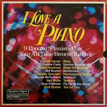 I Love a Piano by Various Artists - album cover
