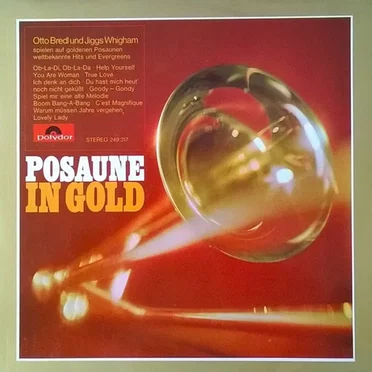 Posaune in Gold
