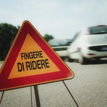 Fingere di ridere
