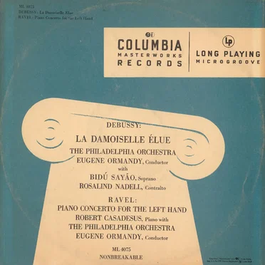 La damoiselle élue / Piano Concerto for the Left Hand