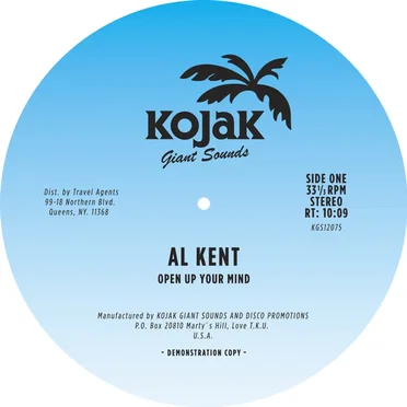 Open Up Your Mind by Al Kent - album cover