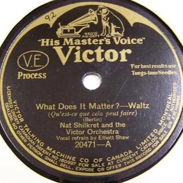 What Does It Matter? / Hoosier Sweetheart