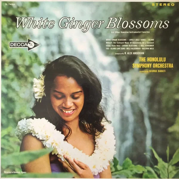 White Ginger Blossoms