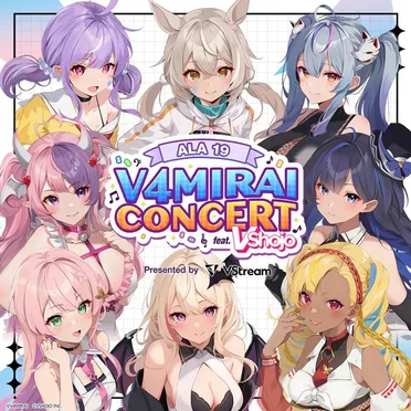 V4Mirai Concert feat. VShojo at ALA 19