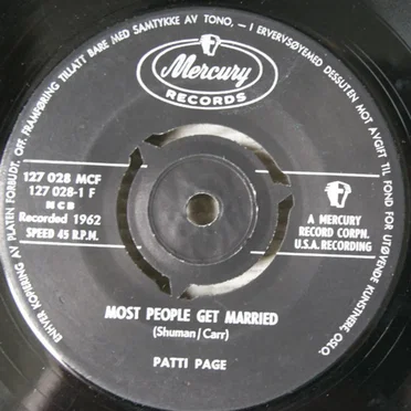 Most People Get Married