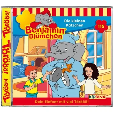 Benjamin Blümchen, Folge 115: Die kleinen Kätzchen by Benjamin Blümchen - album cover