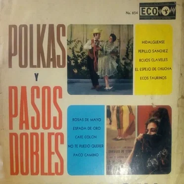 Polkas y pasos dobles con mariachi by Various Artists - album cover