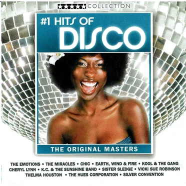 #1 Hits of Disco: The Original Masters by Various Artists - album cover
