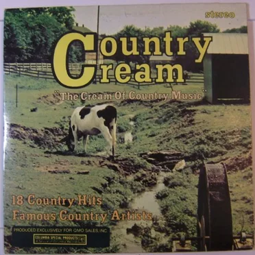 Country Cream: The Cream of Country Music by Various Artists - album cover
