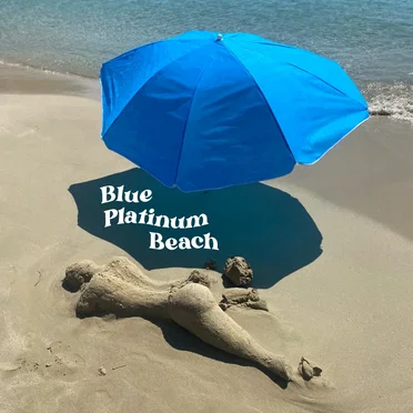 Blue Platinum Beach by bhukhurah - album cover