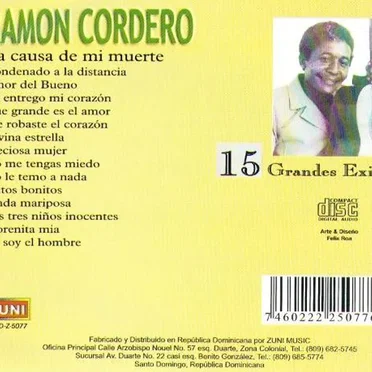 La causa de mi muerte by Ramón Cordero - album cover