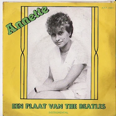 Een plaat van The Beatles by Annette - album cover