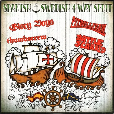 Spanish Swedish 4 Way Split by Glory Boys - album cover