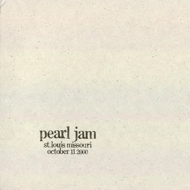 2000-10-11: St. Louis, MO, USA (#54)