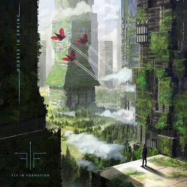 Horses in Spring by Fly in Formation - album cover