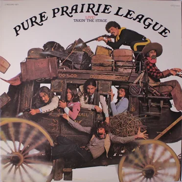 Live! Takin’ the Stage by Pure Prairie League - album cover