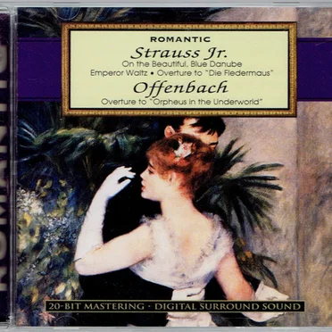 Romantic - Strauss Jr.: On the Beautiful, Blue Danube, Emperor Waltz, Overture to "Die Fledermaus" and Offenbach: Overture to "Orpheus in the Underworld" by Various Artists - album cover
