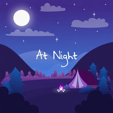 At Night by Soul Lo Fi - album cover