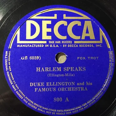 Harlem Speaks / Chicago