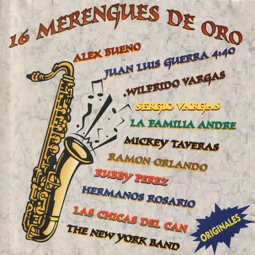 16 merengues de oro by Various Artists - album cover
