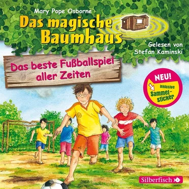 Das magische Baumhaus, Folge 50: Das beste Fußballspiel aller Zeiten by Mary Pope Osborne - album cover
