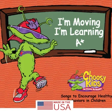 I'm Moving I'm Learning CD by Choosy Kids - album cover