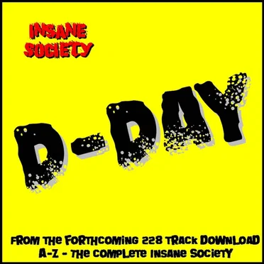 D-Day E.P. by Insane Society - album cover