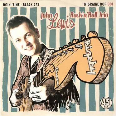 Doin' Time / Black Cat by John Lewis Rock 'n' Roll Trio - album cover