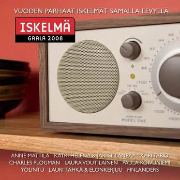 Iskelmä Gaala 2008 by Various Artists - album cover