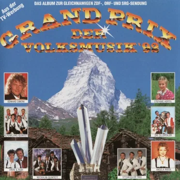 Grand Prix der Volksmusik 1992 by Various Artists - album cover