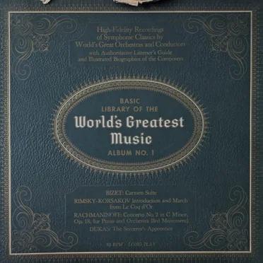 Basic Library of the World’s Greatest Music by Various Artists - album cover